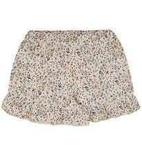 The New Shorts - TnGeneva - White Swan Tiny Flower Aop