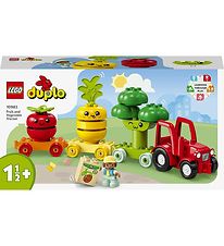 LEGO DUPLO - Traktor Med Frugt Og Grøntsager 10982 - 19 Dele