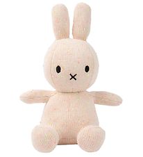 Bon Ton Toys Bamse - 23 cm - Miffy Sitting Organic Cotten - Rose