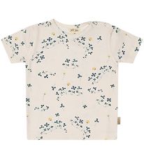 Petit Piao T-shirt - Blomster Print - Clover