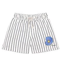Kenzo Badeshorts - Exclusive Edition - Cream/Sortstribet m. Blom Kenzo Badeshorts - Exclusive Edition - Cream/Sortstribet m. Blom