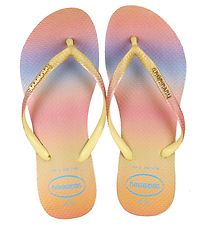 Havaianas Klipklapper - Slim Gradient Sunset - Pixel/Yellow