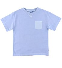 BOSS T-shirt - Luseblå m. Lomme