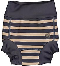 Wheat Blebadebukser - Neopren - Ink Stripe