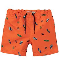 Name It Badeshorts - NmmZimmi - Vibrant Orange