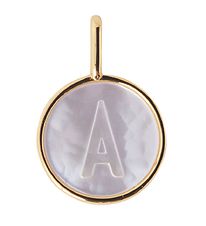 Design Letters Vedhæng Til Halskæde - A - Pearl Gold