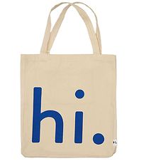 Design Letters Shopper - Hi - Blå/Natural