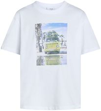 Grunt T-shirt - Kapow - Hvid m. Print