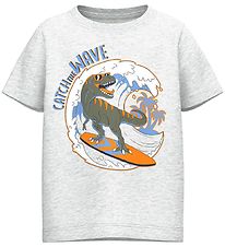 Name It T-shirt - NmmVux - Light Grey Melange