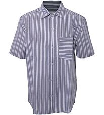 Hound Skjorte - Deep Blue/White Striped