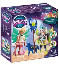 Playmobil Ayuma - Krystal- og månefe med totemdyr - 71236 - 16 D