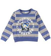 Name It Sweatshirt - NmmDes Playmobil - Bijou Blue/Grmeleret m.