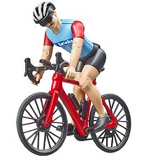 Bruder Figur m. Cykel - bworld - Cykelrytter - Mand - 63110