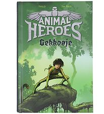 Gads Forlag Bog - Animal Heroes - Gekkoøje - Dansk