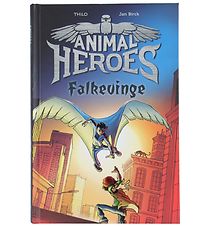 Gads Forlag Bog - Animal Heroes - Falkevinge - Dansk