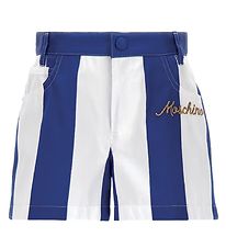 Moschino Shorts - Blå/Hvid Stribet