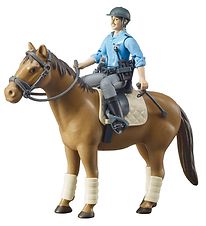 Bruder Figur - bworld - Politimand m. Hest - 62507