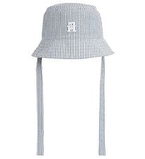 Tommy Hilfiger Bøllehat - Tommy Pop - Coastal Blue Stripe