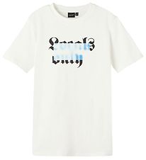 LMTD T-shirt - NlmFocal - White Alyssum m. Print