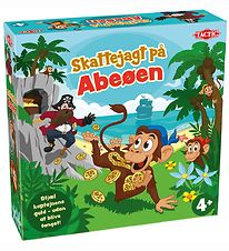 TACTIC Brætspil - Skattejagt På Abeøen - Dansk