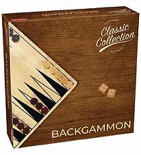 TACTIC Brtspil - Backgammon - Classic Collection - Tr