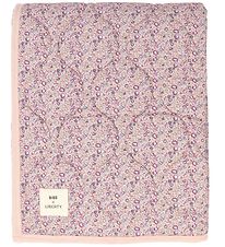 Bibs X Liberty Tæppe - Quilted - 85x110 cm. - Blomster - Blush