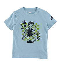 Nike T-shirt - Ocean Bliss m. Pixeleret Print