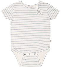 Petit Piao Body k/ - Printed - Pearl Blue/Offwhite