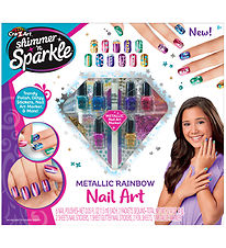 Shimmer N Sparkle Kreasæt - Nail Art