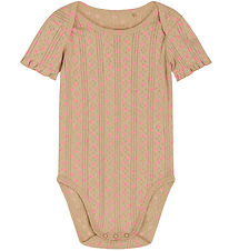 Noa Noa miniature Body k/ - Print Beige/Rose