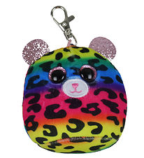 Ty Nøglering m. Bamse - Squishy Beanies - 9 cm - Dotty