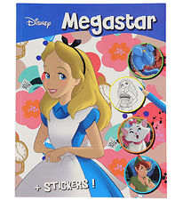 Megastar Malebog m. Klistermærker - 208 Sider - Disney