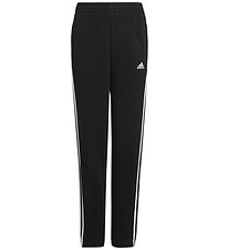 adidas Performance Sweatpants - U 3S FL PANT - Sort/Hvid