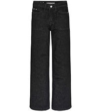 Calvin Klein Jeans - High Rise - Wild Leg - Sort