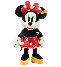 Steiff Bamse - 31 cm. - Minnie Mouse - Sort/Rød