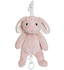 Teddykompaniet Bamse m. Musik - 20 cm - Kanin - Rosa