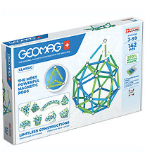 Geomag Magnetsæt - Classic Recycled - 142 Dele