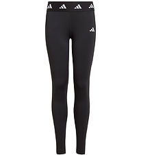 adidas Performance Leggings - B TF TIGHT - Sort/Hvid