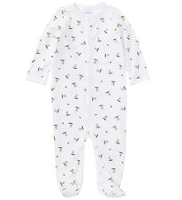 Polo Ralph Lauren Heldragt - Core Replen - Hvid/Blå m. Bamser