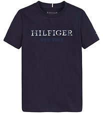 Tommy Hilfiger T-shirt - Hilfiger Logo - Desert Sky