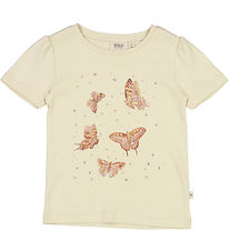 Wheat T-Shirt - Butterflies - Clam