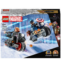 LEGO® Marvel - Black Widow og Captain A... - 76260 - 130 Dele
