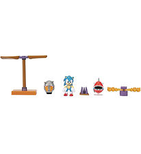 Sonic Legesæt - Diorama Set - Flying Battery Zone - 6 Dele