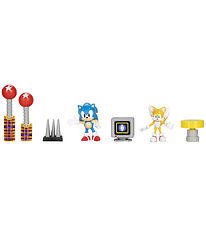 Sonic Legesæt - Diorama Set - Figure - 7 Dele