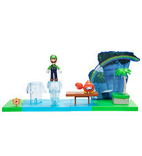 Super Mario Legesæt - Sparkling Water Playset - 10 Dele