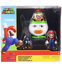 Super Mario Figurer - 3-pak - Mario & Bowser