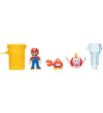 Super Mario Legesæt - Diorama Set - Sparkling Water - 5 Dele