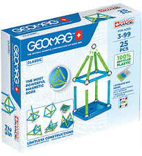 Geomag Magnetsæt - Classic Recycled - 25 Dele