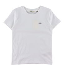 GANT T-shirt - Shield - White
