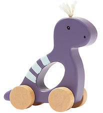 Kids Concept Trlegetj - Dino - 14 x 13,5 cm - Lilla